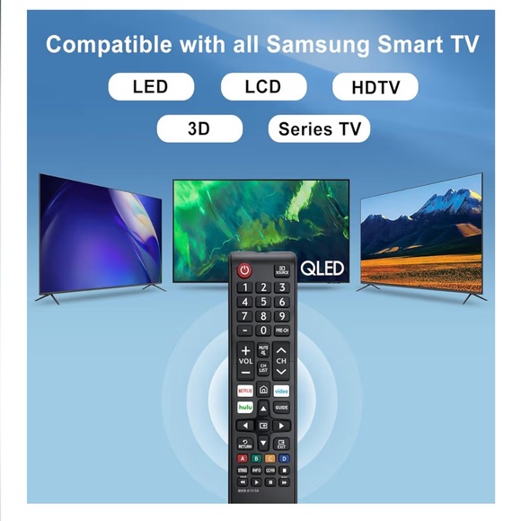 Samsung Universal Black Remote Control - Picture 2 of 5